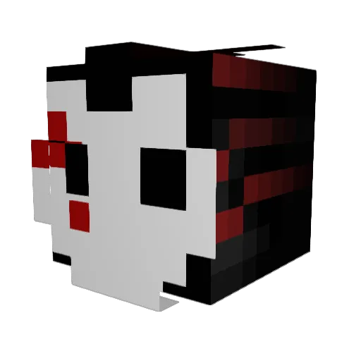 KingLuuk21 Minecraft avatar head, 3D render