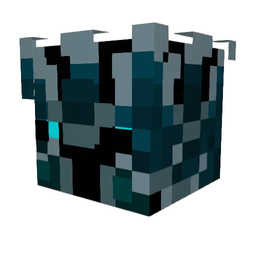 KingNad1008 Minecraft avatar head, 3D render