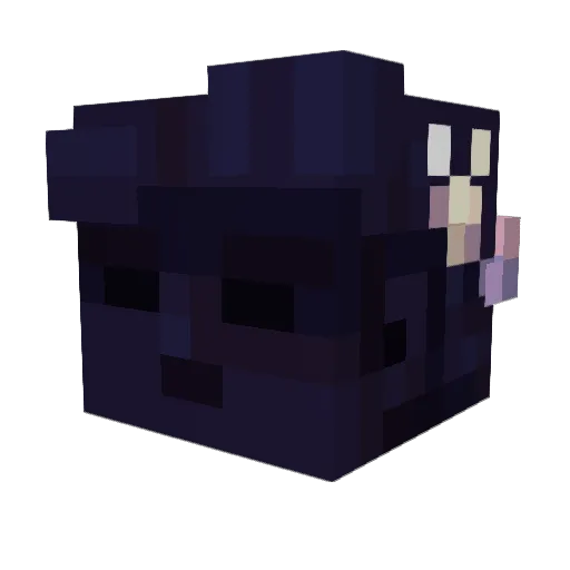 KingOfMidaeum Minecraft avatar head, 3D render