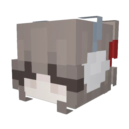 KingOfTheSky1603 Minecraft avatar head, 3D render