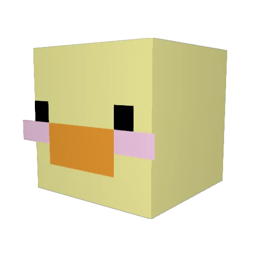 KingPablo69 Minecraft avatar head, 3D render