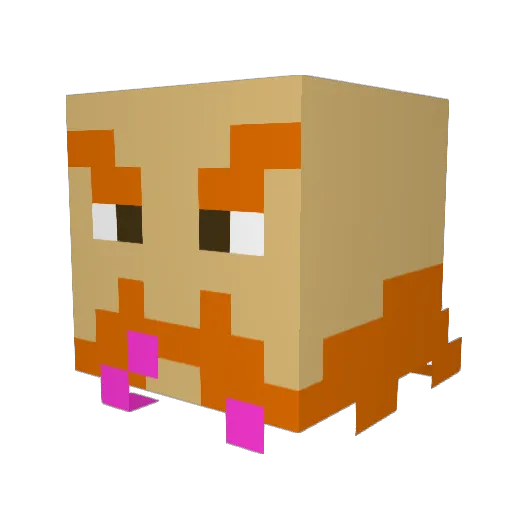 KingPhame Minecraft avatar head, 3D render