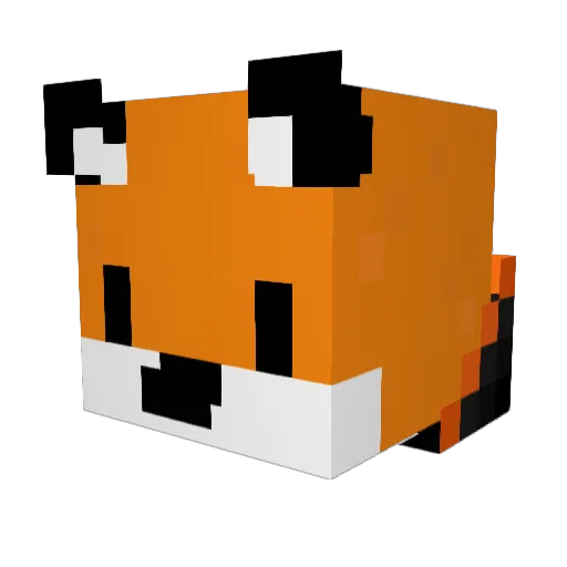 KingPhil09 Minecraft avatar head, 3D render