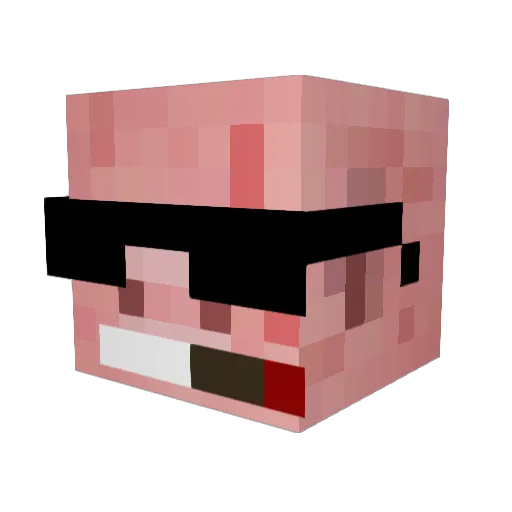 KingPhilip69 Minecraft avatar head, 3D render