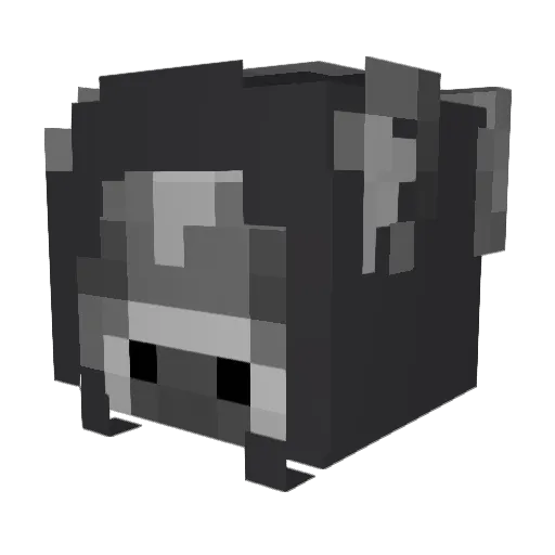 KingPyrone Minecraft avatar head, 3D render