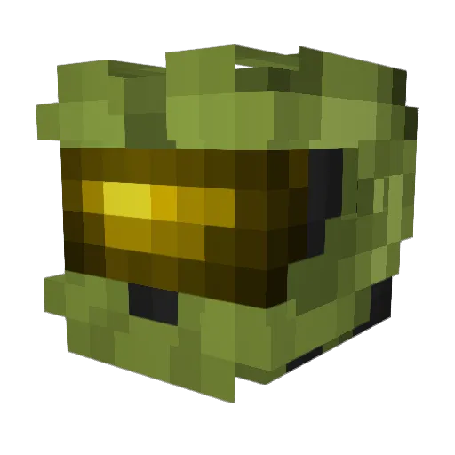 KingSalene Minecraft avatar head, 3D render