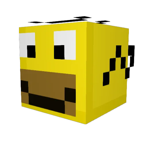KingSkander Minecraft avatar head, 3D render