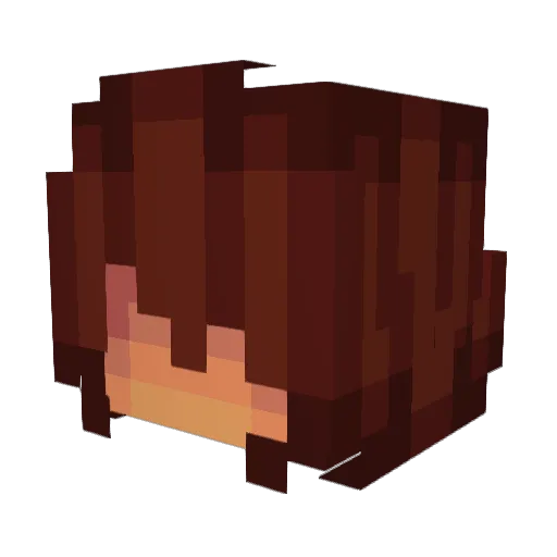 KingSkyler Minecraft avatar head, 3D render