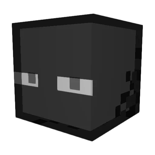 KingSlish Minecraft avatar head, 3D render