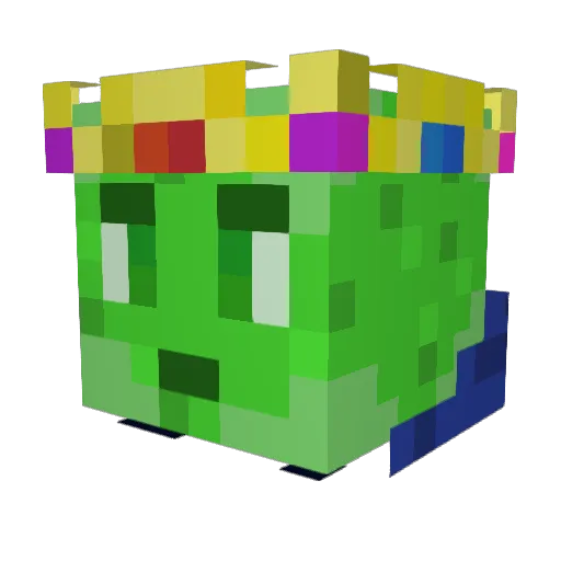 KingSticky159 Minecraft avatar head, 3D render