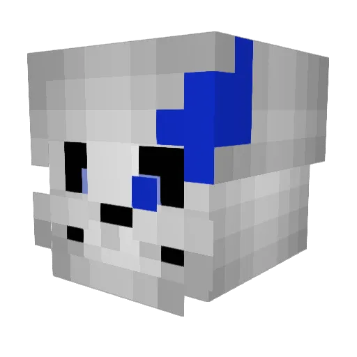 KingT4nner Minecraft avatar head, 3D render