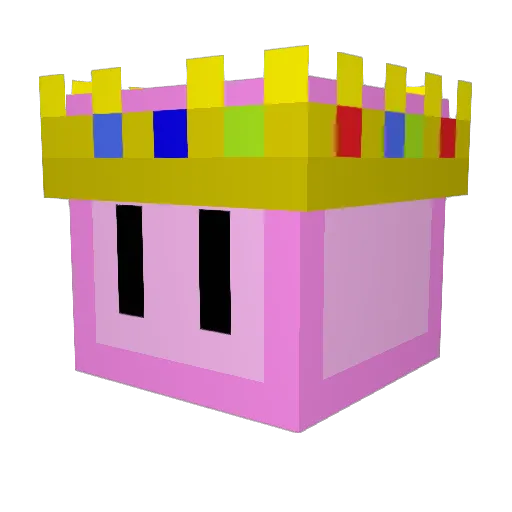 KingTaffy821 Minecraft avatar head, 3D render