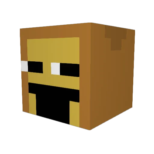 KingTaikasu Minecraft avatar head, 3D render
