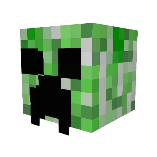 KingTrez Minecraft avatar head, 3D render