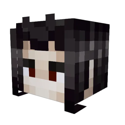 KingTrizzy Minecraft avatar head, 3D render