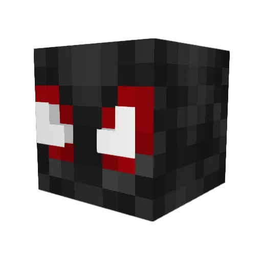 KingV3ga Minecraft avatar head, 3D render