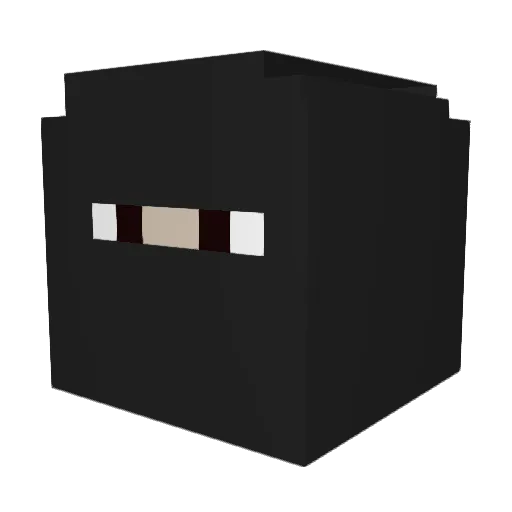 KingVon2 Minecraft avatar head, 3D render
