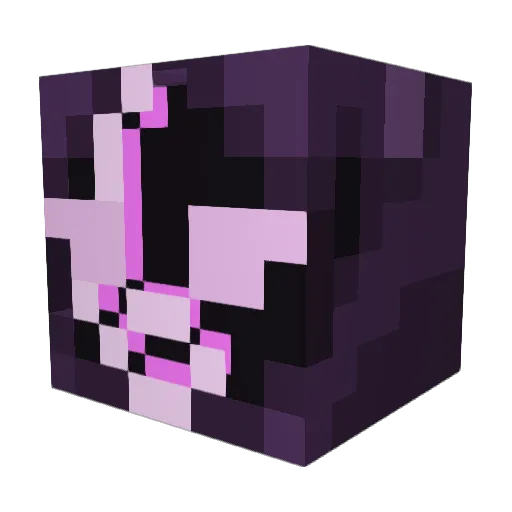 KingWispir Minecraft avatar head, 3D render
