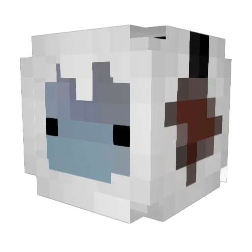 KingYeti49 Minecraft avatar head, 3D render