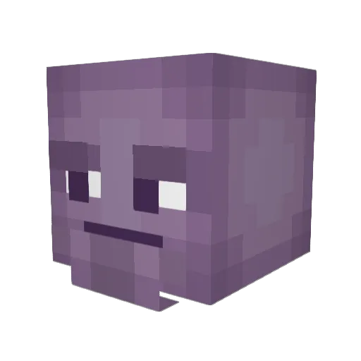 KingZ99 Minecraft avatar head, 3D render