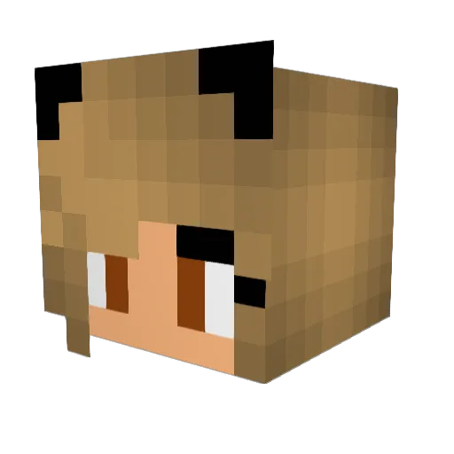 King_Alexander7 Minecraft avatar head, 3D render
