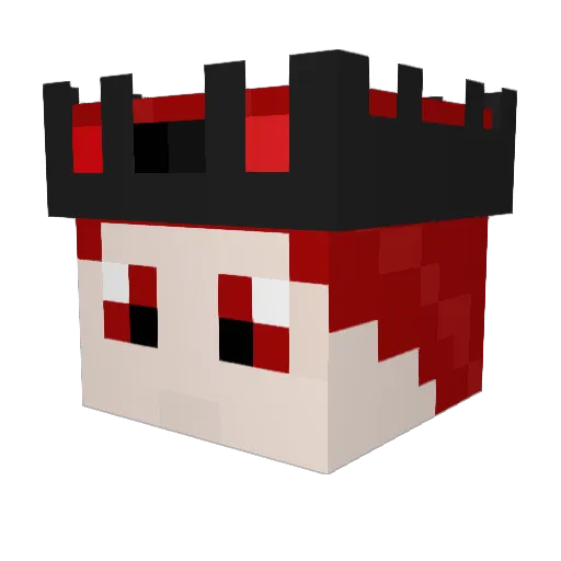 King_Ambrose Minecraft avatar head, 3D render