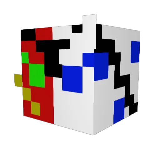 King_Azazel Minecraft avatar head, 3D render