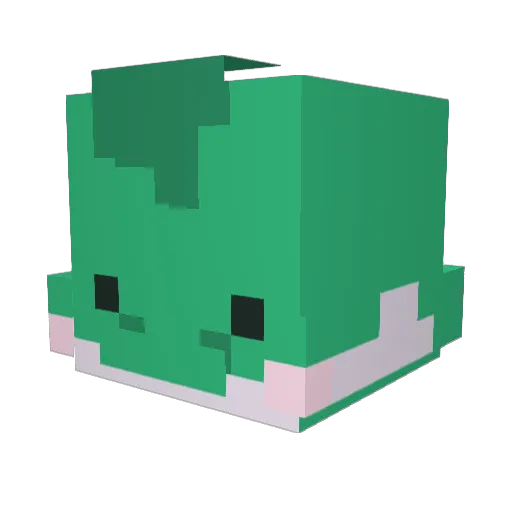 King_Bogs Minecraft avatar head, 3D render