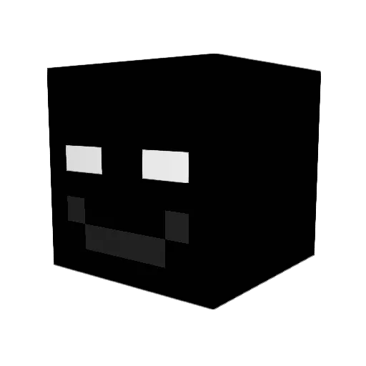 King_Breach Minecraft avatar head, 3D render
