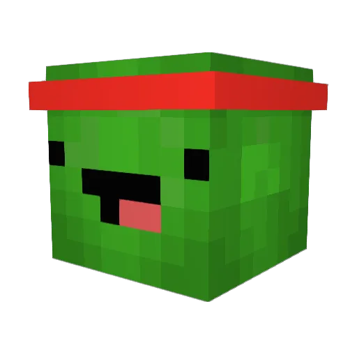 King_Carrot1 Minecraft avatar head, 3D render
