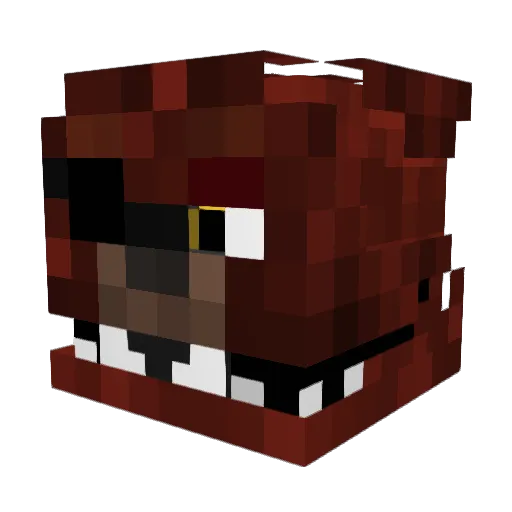 King_Derp11 Minecraft avatar head, 3D render