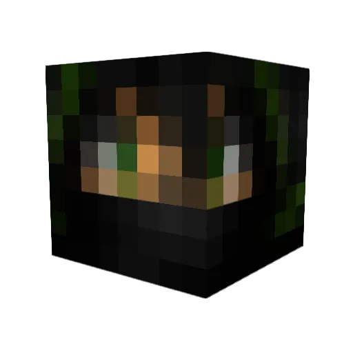 King_Dragon_88 Minecraft avatar head, 3D render