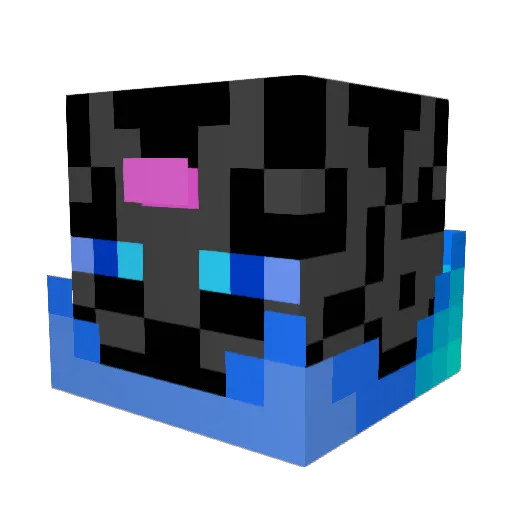 King_Esco Minecraft avatar head, 3D render