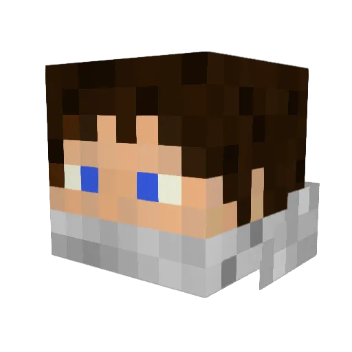 King_Grayson Minecraft avatar head, 3D render