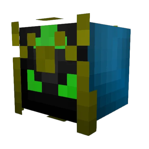 King_Kababa Minecraft avatar head, 3D render