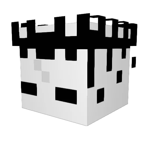 King_Linkin Minecraft avatar head, 3D render
