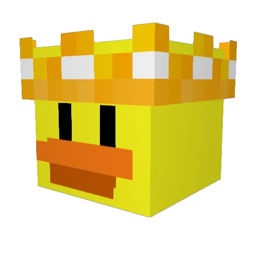 King_M4gma Minecraft avatar head, 3D render