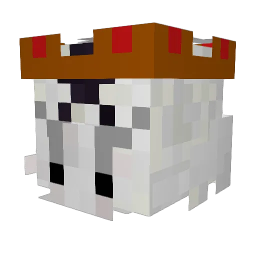 King_Maro Minecraft avatar head, 3D render