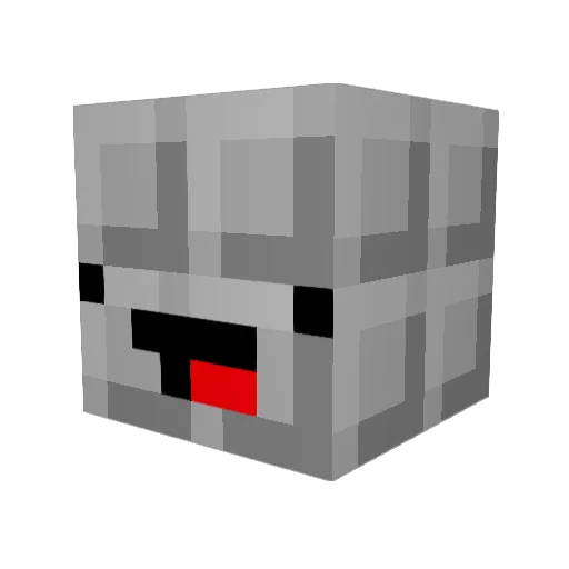 King_Panda04 Minecraft avatar head, 3D render