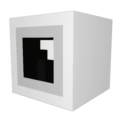 King_Q_20 Minecraft avatar head, 3D render