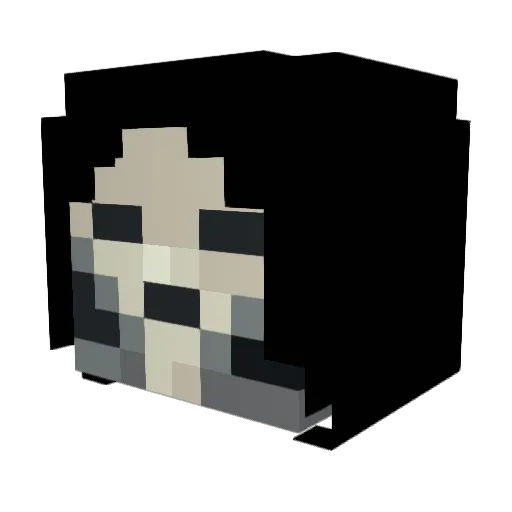 King_Reaper666 Minecraft avatar head, 3D render