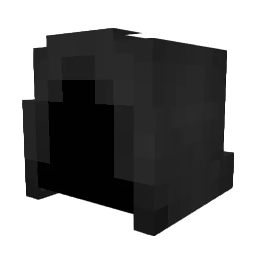 King_Shad0w Minecraft avatar head, 3D render