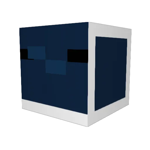 King_Vodney Minecraft avatar head, 3D render