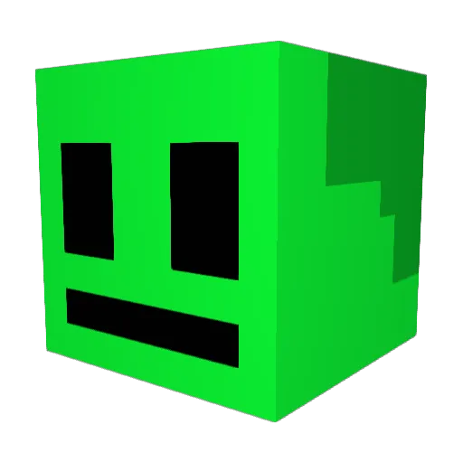 King_Z45 Minecraft avatar head, 3D render