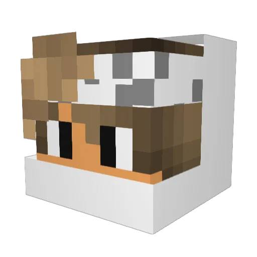King_appa_ Minecraft avatar head, 3D render