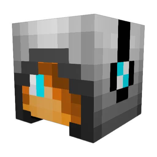 King_daniel1 Minecraft avatar head, 3D render