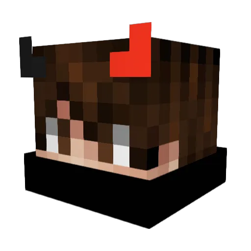 King_ky_ru Minecraft avatar head, 3D render