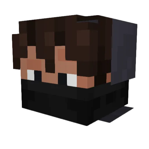 Kingbob5531 Minecraft avatar head, 3D render