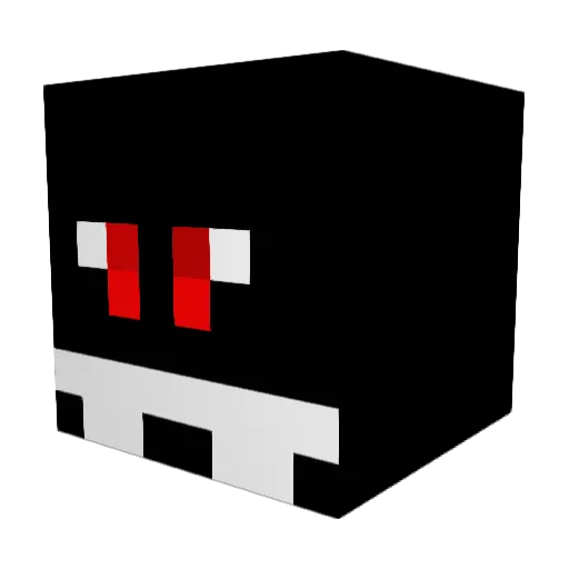 Kingcod2000 Minecraft avatar head, 3D render