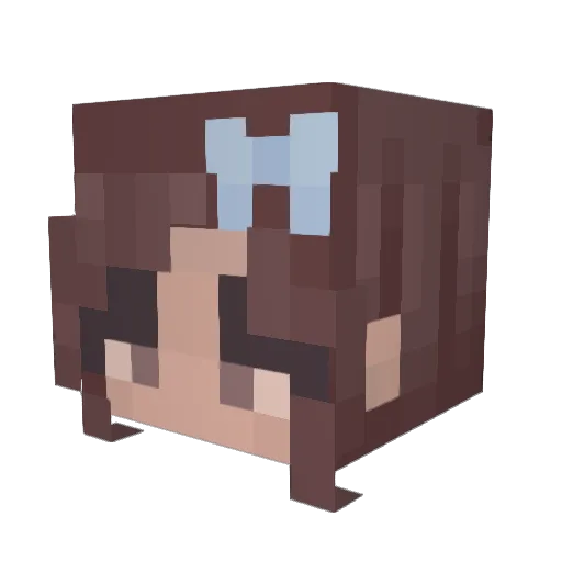 KingdomStars92 Minecraft avatar head, 3D render